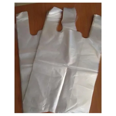 1kg túi nilon (size 30cm) trắng đục dẻo dai có quai xách 1kg túi nilon (size 30cm) trắng đục dẻo dai có quai xách