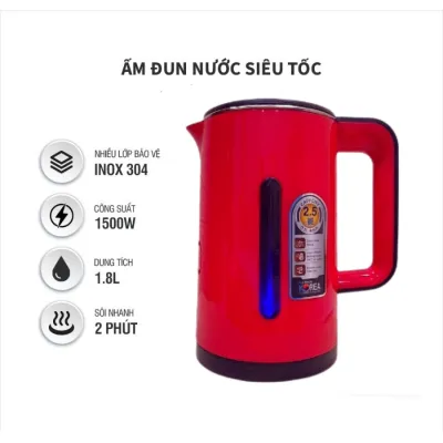 ấm đun nước siêu tốc hàn quốc - ấm đun nước tiết kiệm điện