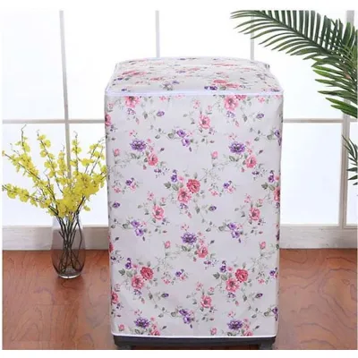 Áo Trùm Máy Giặt Cửa Trước Hoa Văn Chống Nước, Bụi, Nắng, Bền Đẹp 85x62x58Cm Áo Trùm Máy Giặt Cửa Trước Hoa Văn Chống Nước, Bụi, Nắng, Bền Đẹp 85x62x58Cm