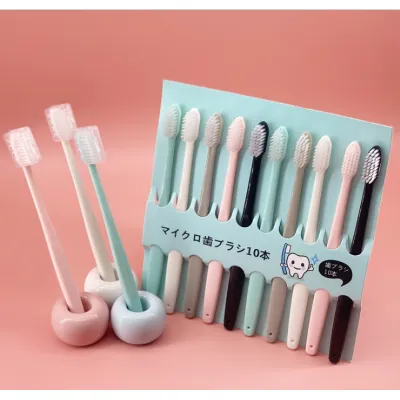 bàn chải đánh răng nhật - bàn chải đánh răng lông mềm của nhật - combo 10 cây bàn chải đánh răng nhật - bàn chải đánh răng lông mềm của nhật - combo 10 cây