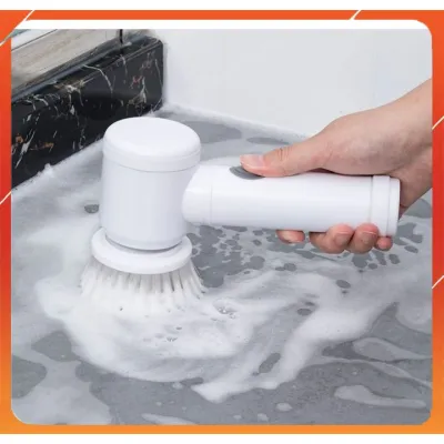 bàn chải điện magic brush 5 trong 1 pin sạc siêu mạnh