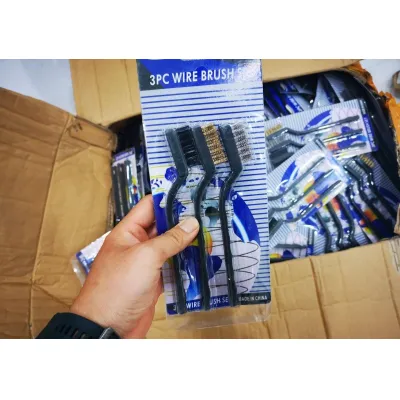 bàn chải đồng - bàn chải vệ sinh sên bộ 3 cái