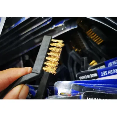 bàn chải đồng - bàn chải vệ sinh sên bộ 3 cái