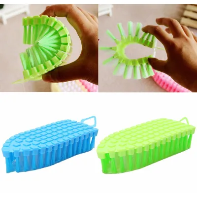 bàn chải nhà bếp, nhà tắm uốn cong đa năng bàn chải nhà bếp, nhà tắm uốn cong đa năng