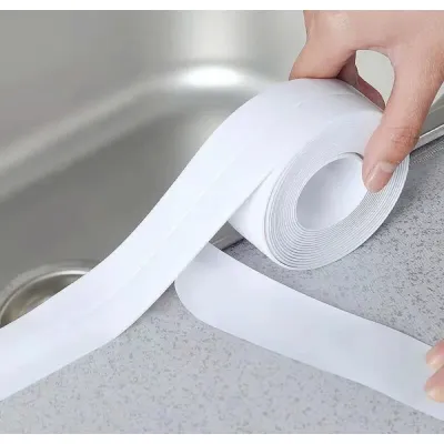 Băng Keo Dán Mép Đa Năng 3M Màu Trắng Dán Chống Thấm Bồn Rửa Chén, Mép Cửa, Mép Tường Băng Keo Dán Mép Đa Năng 3M Màu Trắng Dán Chống Thấm Bồn Rửa Chén, Mép Cửa, Mép Tường