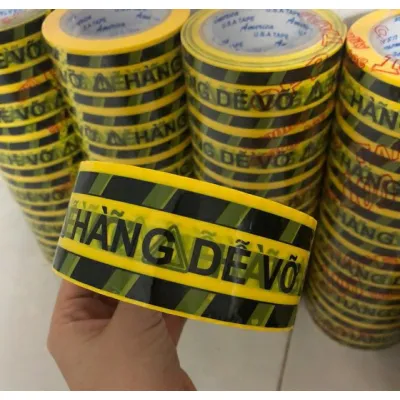 băng keo hàng dễ vỡ - băng dính hàng dễ vỡ - 1 cuộn 100yard băng keo hàng dễ vỡ - băng dính hàng dễ vỡ - 1 cuộn 100yard