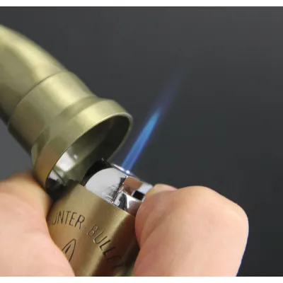 bật lửa hình viên đạn loại lớn lửa khò dùng gas dài 9cm bật lửa hình viên đạn loại lớn lửa khò dùng gas dài 9cm