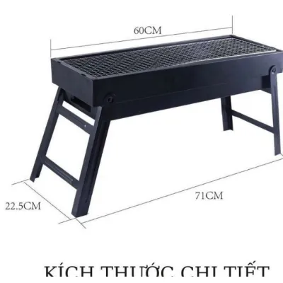 bếp nướng than bbq ngoài trời loại dài 61x23x35cm bếp nướng than bbq ngoài trời loại dài 61x23x35cm