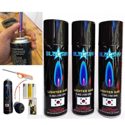 bình bơm gas cho hộp quẹt, bật lửa blue star hàn quốc kèm 5 đầu bơm bình bơm gas cho hộp quẹt, bật lửa blue star hàn quốc kèm 5 đầu bơm