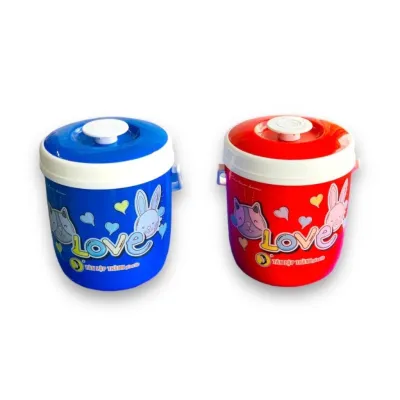 Bình Đá Nhựa 1L Giữ Nhiệt Uống Trà Đá, Trà Sữa, Trà Chanh Tân Lập Thành Bền Đẹp Có Quai Sách Bình Đá Nhựa 1L Giữ Nhiệt Uống Trà Đá, Trà Sữa, Trà Chanh Tân Lập Thành Bền Đẹp Có Quai Sách