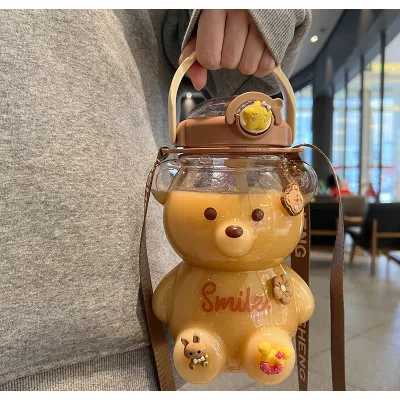 bình đựng nước cute - bình đựng nước dễ thương 1.3 lit bình đựng nước cute - bình đựng nước dễ thương 1.3 lit
