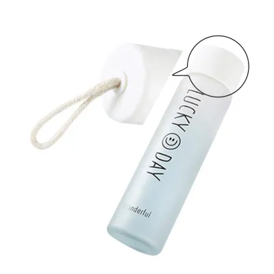 bình nước thủy tinh happy day nhiều màu dung tích 350ml bình nước thủy tinh happy day nhiều màu dung tích 350ml