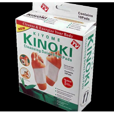 bộ 10 miếng dán chân thải độc kinoki nhật bản giải độc bàn chân, tiện lợi, nhanh chóng, hiệu quả