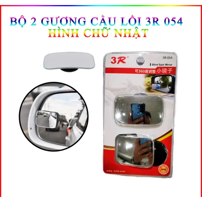 gương cầu lồi ô to - bộ 2 gương lồi chữ nhật gán kính ô tô gương cầu lồi ô to - bộ 2 gương lồi chữ nhật gán kính ô tô