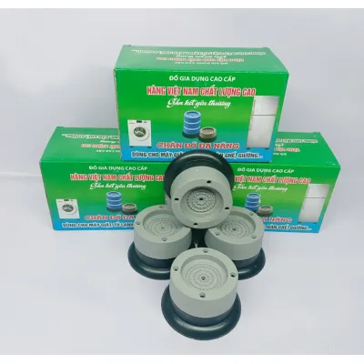 bộ 4 chân đế kê có miếng đệm chống rung, chống ồn cho máy giặt bộ 4 chân đế kê có miếng đệm chống rung, chống ồn cho máy giặt