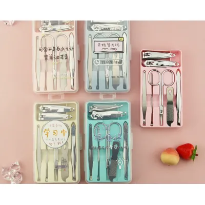 bộ 7 món dụng cụ bấm móng tay nhiều màu tiện dụng bộ 7 món dụng cụ bấm móng tay nhiều màu tiện dụng