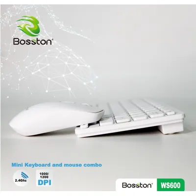 bộ bàn phím - chuột không dây | combo bàn phím và chuột không dây mini bosston ws600 bộ bàn phím - chuột không dây | combo bàn phím và chuột không dây mini bosston ws600
