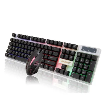 bộ bàn phím và chuột bosston chuyên game 8310 có led 7 màu bộ bàn phím và chuột bosston chuyên game 8310 có led 7 màu