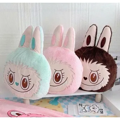 Bộ Chăn Kèm Gối Văn Phòng Hình Labubu 3 Trong 1 Tiện Dụng Siêu Dễ Thương Bộ Chăn Kèm Gối Văn Phòng Hình Labubu 3 Trong 1 Tiện Dụng Siêu Dễ Thương