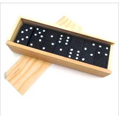 bộ đồ chơi cờ domino đen có hộp gỗ đựng cờ tiện dụng bộ đồ chơi cờ domino đen có hộp gỗ đựng cờ tiện dụng