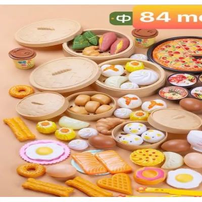 bộ đồ chơi nấu ăn - bộ đồ chơi nhà bếp nấu ăn 84 món bộ đồ chơi nấu ăn - bộ đồ chơi nhà bếp nấu ăn 84 món