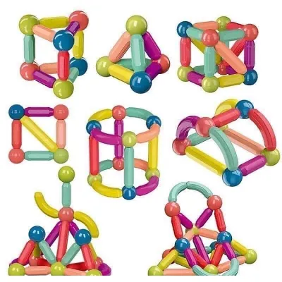 bộ đồ chơi xếp hình 36 món que từ tính cho bé thông minh sáng tạo bộ đồ chơi xếp hình 36 món que từ tính cho bé thông minh sáng tạo