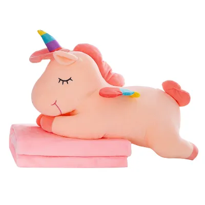 bộ gối chăn hình ngựa kì lân pony có cánh 3 trong 1 dễ thương bộ gối chăn hình ngựa kì lân pony có cánh 3 trong 1 dễ thương