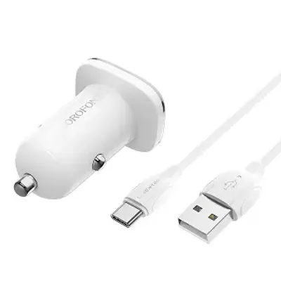 sạc điện thoại trên ô tô - tẩu sạc điện thoại trên ô tô 2 cổng kèm dây type-c sạc điện thoại trên ô tô - tẩu sạc điện thoại trên ô tô 2 cổng kèm dây type-c