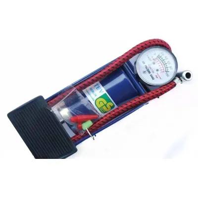 bơm hơi đạp chân foot pump có đồng hồ áp suất hơi cực mạnh bơm hơi đạp chân foot pump có đồng hồ áp suất hơi cực mạnh