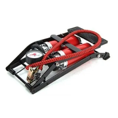 bơm hơi dùng chân 2 ống hơi foot pump áp suất mạnh