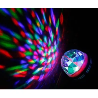 bóng đèn led đôi xoay 360 độ 7 màu vũ trường cực đẹp bóng đèn led đôi xoay 360 độ 7 màu vũ trường cực đẹp