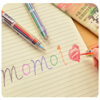 bút bi nhiều màu - bút bi nhiều ngòi - 6 màu bút bi nhiều màu - bút bi nhiều ngòi - 6 màu