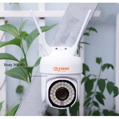 camera giám sát | camera ip yoosee ptz 5.0mpx 36 led 2 râu hồng ngoại, ban đêm có màu xoay 360 độ đàm thoại 2 chiều kèm adapter camera giám sát | camera ip yoosee ptz 5.0mpx 36 led 2 râu hồng ngoại, ban đêm có màu xoay 360 độ đàm thoại 2 chiều kèm adapter