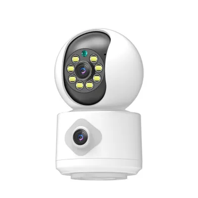 camera hồng ngoại quan sát ban đêm thấy màu - camera wifi 2 mắt đa năng camera hồng ngoại quan sát ban đêm thấy màu - camera wifi 2 mắt đa năng
