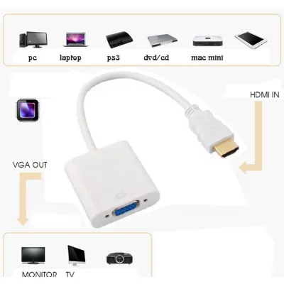 cáp chuyển hdmi to vga - cáp chuyển đổi hdmi sang vga cáp chuyển hdmi to vga - cáp chuyển đổi hdmi sang vga