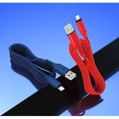 cáp sạc nhanh dây dù hoco x59 2.4a cổng lightning dây dài 1m cáp sạc nhanh dây dù hoco x59 2.4a cổng lightning dây dài 1m