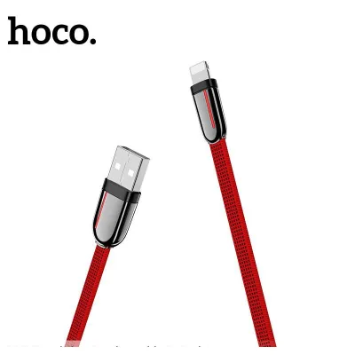 cáp sạc nhanh hoco u74 dây dù 2.4a cổng lightning cho iphone dây dài 1.2m