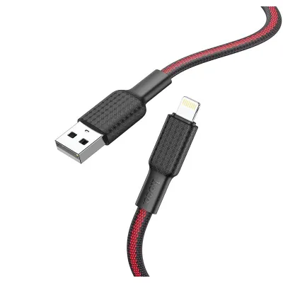 cáp sạc nhanh hoco x69 2.4a vải dệt lightning dài 1m cáp sạc nhanh hoco x69 2.4a vải dệt lightning dài 1m