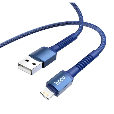 cáp x71 hoco 2.4a dây dù cổng lightning dây dài 1m cáp x71 hoco 2.4a dây dù cổng lightning dây dài 1m