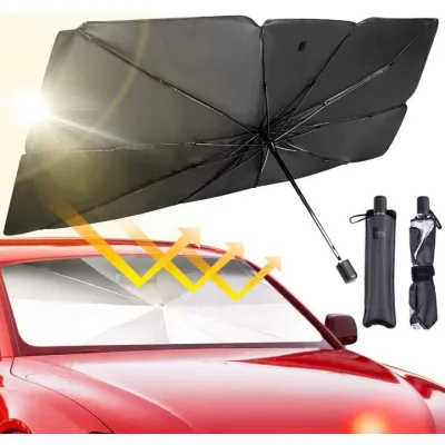 cây dù che nắng kính lái xe hơi cao cấp bạc titan cây dù che nắng kính lái xe hơi cao cấp bạc titan