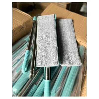 Cây Lau Nhà Màu Xanh Thiết Kế Gọn Nhẹ Tự Vắt Thông Minh Xoay 360 Dễ Dàng Sử Dụng