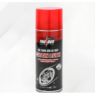 chai bôi trơn dây sên thunder chain lube 400ml cao cấp