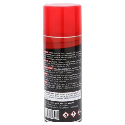chai bôi trơn dây sên thunder chain lube 400ml cao cấp