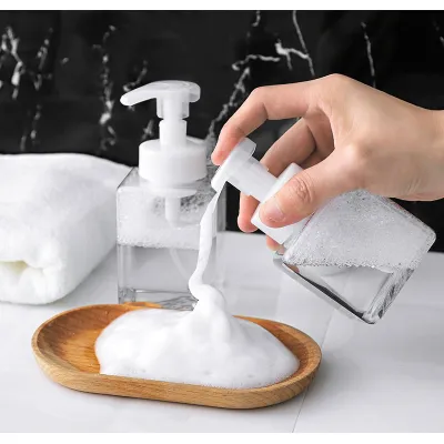 chai chiết dầu gội, sữa tắm trong suốt tạo bọt dung tích 250ml nắp ấn tiện dụng chai chiết dầu gội, sữa tắm trong suốt tạo bọt dung tích 250ml nắp ấn tiện dụng
