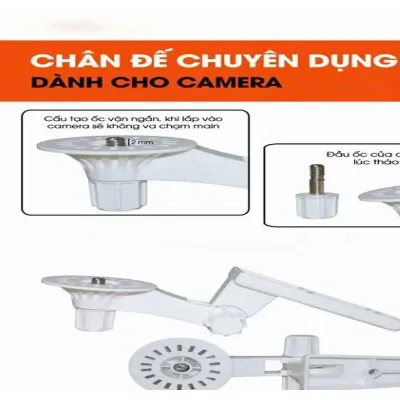 Chân Đế Treo Tường Trần Nhà Dành Cho Camera Ip Wifi Chuyên Dùng Tiện Lợi Chân Đế Treo Tường Trần Nhà Dành Cho Camera Ip Wifi Chuyên Dùng Tiện Lợi