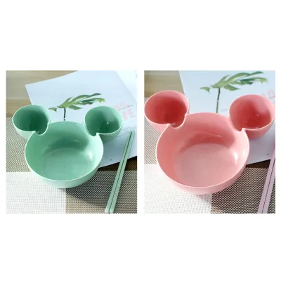 chén đựng thức ăn 3 ngăn hình thỏ tiện lợi chén đựng thức ăn 3 ngăn hình thỏ tiện lợi