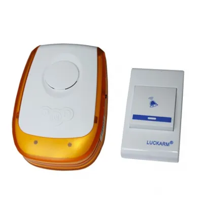 chuông cửa không dây luckarm intelligent kèm 1 pin 12v chuông cửa không dây luckarm intelligent kèm 1 pin 12v