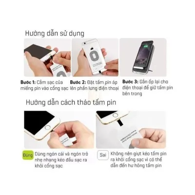 cóc - cáp sạc | bộ mạch sạc không dây cổng lightning cho iphone cóc - cáp sạc | bộ mạch sạc không dây cổng lightning cho iphone