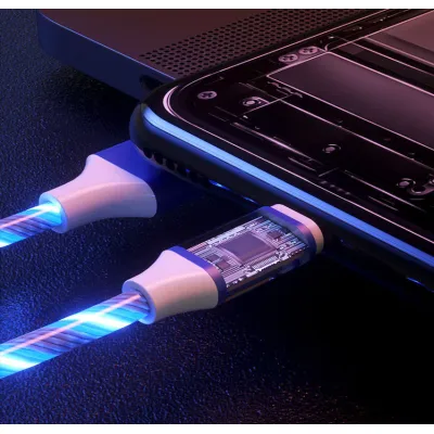 cóc - cáp sạc | cáp sạc có led cổng lightning cho iphone dây dài 1m