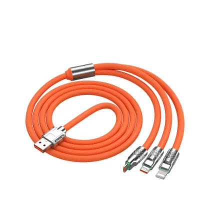 cóc - cáp sạc | cáp sạc nhanh 120w cá mập bọc thép 3 đầu type-c, ip, micro dây silicon dài 1.2m cóc - cáp sạc | cáp sạc nhanh 120w cá mập bọc thép 3 đầu type-c, ip, micro dây silicon dài 1.2m